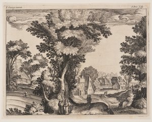 Parable of the Sower, from Landscapes with Scenes from the Life of Christ