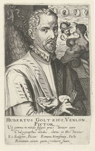 Portrait of Hubert Goltzius