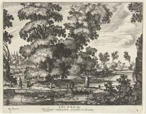 Priest and a Levite Walk Past a Wounded Man (series title)