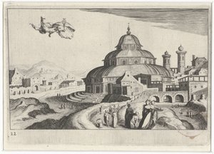 Cityscape with Mercury