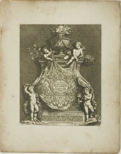 Plate One, from A New Book of Ornaments