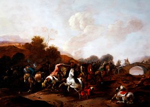 A Skirmish between Turks and Christians