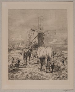 By a Mill by Simon Ludvig Ditlev Simonsen