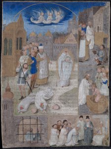 Leaf Excised from a Breviary of Charles the Bold and Margaret of York