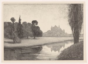 Park by Castle (Surroundings of Laren)