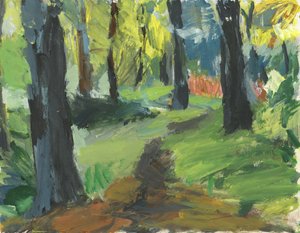Woodland Pathway by Simon Neville
