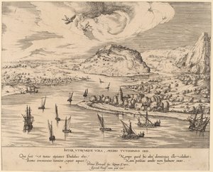 River Landscape with the Fall of Icarus