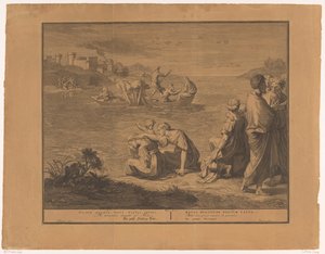 The Miraculous Catch of Fish by Simon Thomassin