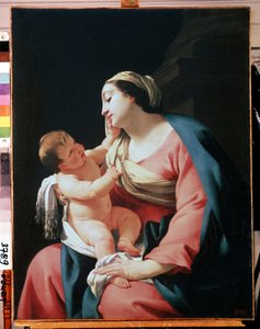 Virgin and Child by Simon Vouet