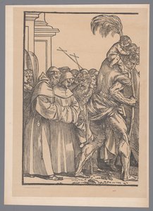 Reproduction of the First Part of the Print Series The Triumph of Christ after Joos Lambrecht by Simonau and Toovey