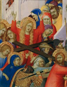 The Carrying of the Cross by Simone (after) Martini