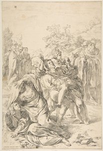 Saint Benedict Exorcising a Demon