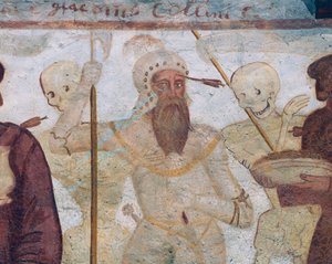Death with the Warrior (the Hero) (Detail)