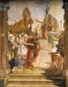 The Meeting of Marc Anthony and Cleopatra (detail)