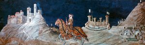 Commemoration at the Siege of Montemassi, 1328 by Simone Martini