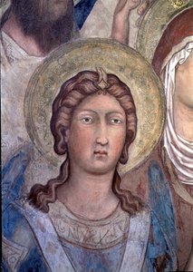 Maesta: Perhaps St. Michael by Simone Martini