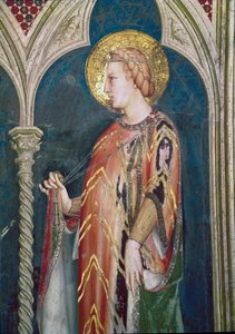 St Elizabeth of Hungary (Detail) by Simone Martini