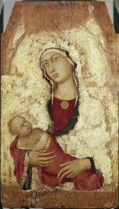 Virgin and Child by Simone Martini