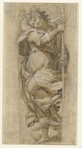 Study of an Angel with a Lance