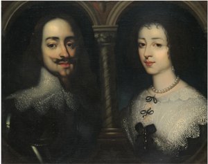 Double Portrait of King Charles I and Queen Henrietta Maria