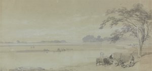 Water View Near Calcutta by Sir Charles DOyly
