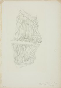 Draped Figure and Reflection, Study for Mirror of Venus by Sir Edward Burne Jones