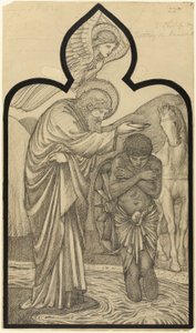 Saint Philip Baptising the Eunuch by Sir Edward Burne Jones