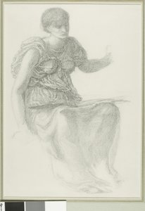Study for One of the Fates by Sir Edward Burne Jones
