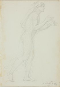 Study for Pilgrim in Romaunt of the Rose