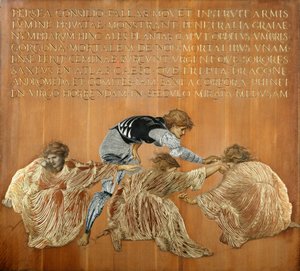 Perseus and the Graiae by Sir Edward Coley Burne Jones