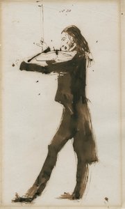 Portrait of Niccolò Paganini