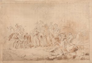 Banditti of Kurdistan Assisting Georgians in Surprising and Carrying off Circassian Women