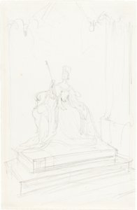 Study for "Queen Victoria" by Sir George Hayter