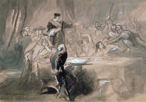 Arrest of Lord Hastings by Sir John Gilbert