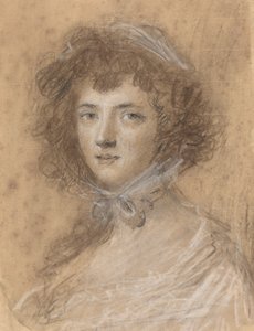 Head and Bust of a Woman by Sir Joshua Reynolds