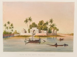 Hajee Ka Tau Above the Port of Bukkur by Sir Keith A. Jackson