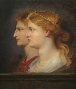 Christina Rossetti with her Mother by Dante Gabriel Rossetti