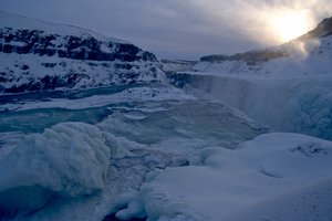 Iceland: Gulfoss, waterfall, 2022