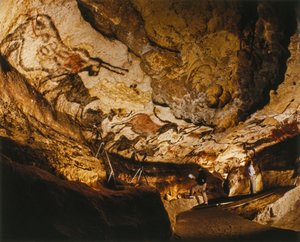The Mythical Unicorn of Lascaux and other Lascaux paintings done over 17,000 years ago.