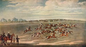 Epsom Races, 19th century by Smart and Hunt