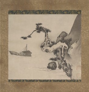 Landscape by Soga Nichokuan
