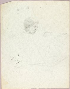 Boy in Chair by Solon H. Borglum