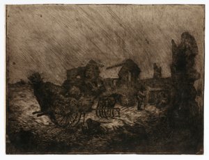 Cart and Ruins