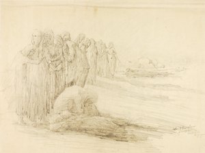 Mourning by Solon H. Borglum