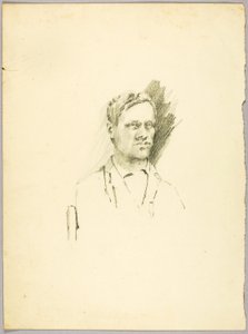 Portrait Study by Solon H. Borglum