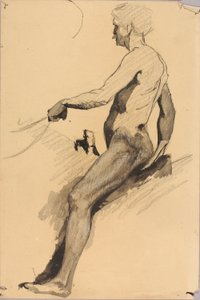 Study for Equestrian Monument (Gen. John B. Gordon)