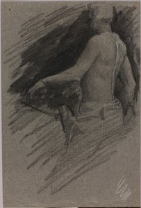 Study for Equestrian Monument by Solon H. Borglum