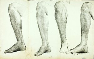 Study of Anatomy, #5 by Solon H. Borglum
