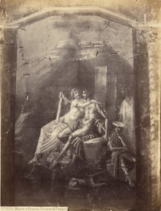 Mars and Venus. Fresco from Pompeii by Sommer and Behles