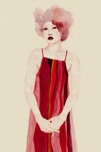 Red Dress Portrait